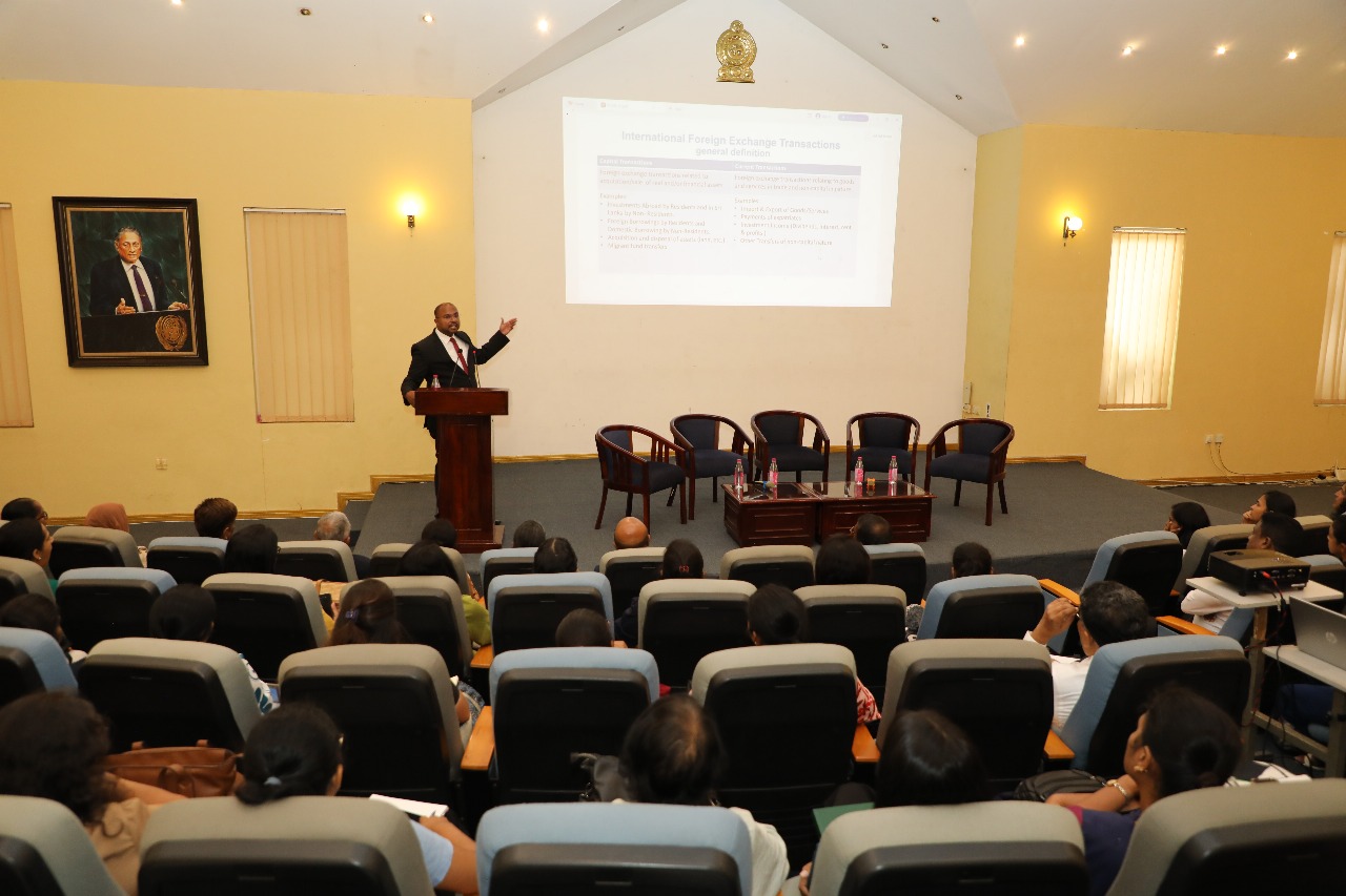 CPD Program – Foreign Exchange Regulations relating to Investments in Sri Lanka by Non-resident Investors